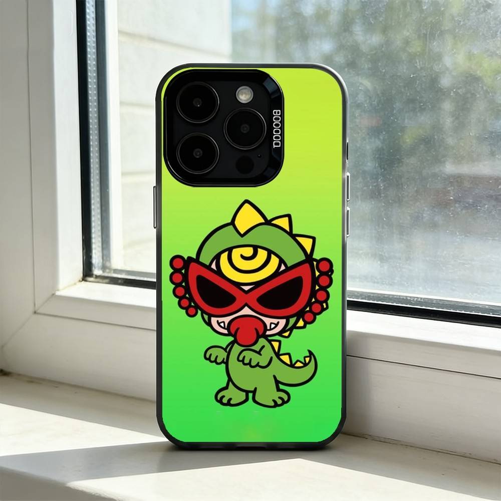 H-Hysteric Mini COLORFUL Phone Case For iPhone 17,16,15,14,13,12,11 Plus,Pro Max,XS,Colorful Silver Phone Case Funda Cover