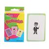 36 Cards/Box English Cognitive Card Animal Shape Fruit Color English Words for Baby Early Learning Educational Toy