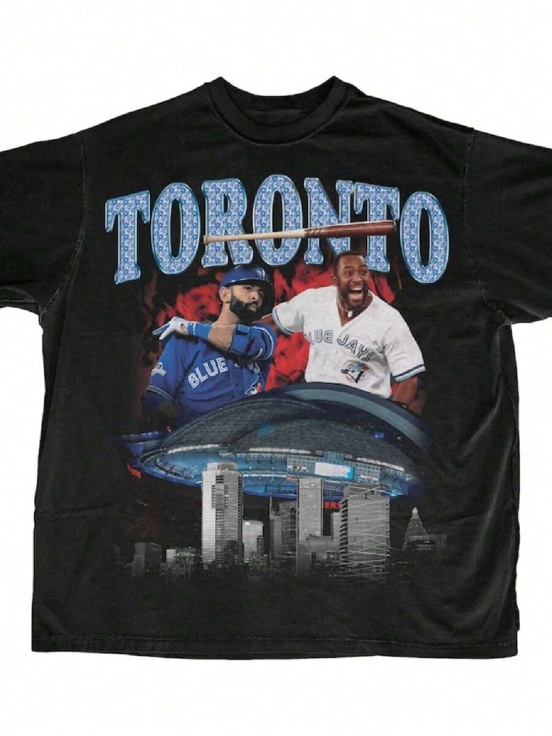 Toronto Vintage Blue Jays T-Shirt S разноцветный