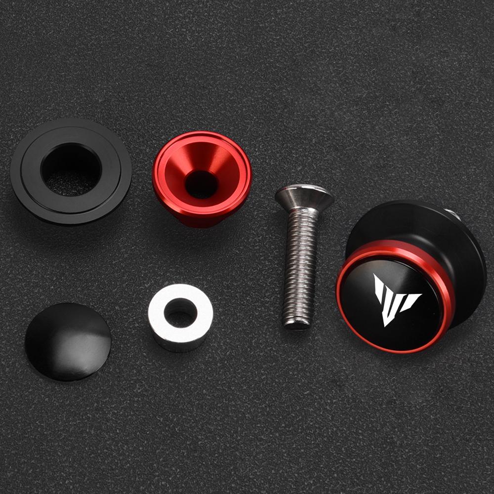 FOR YAMAHA MT-09 MT07 TRACER MT10 MT25 MT03 MT15 MT125 Motorcycle 6MM Swingarm Spools Rear Stand Screws Slider MT 09 07 03 01 10