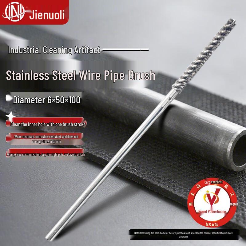 JNL Industrial Stainless Steel Wire Pipe Brush