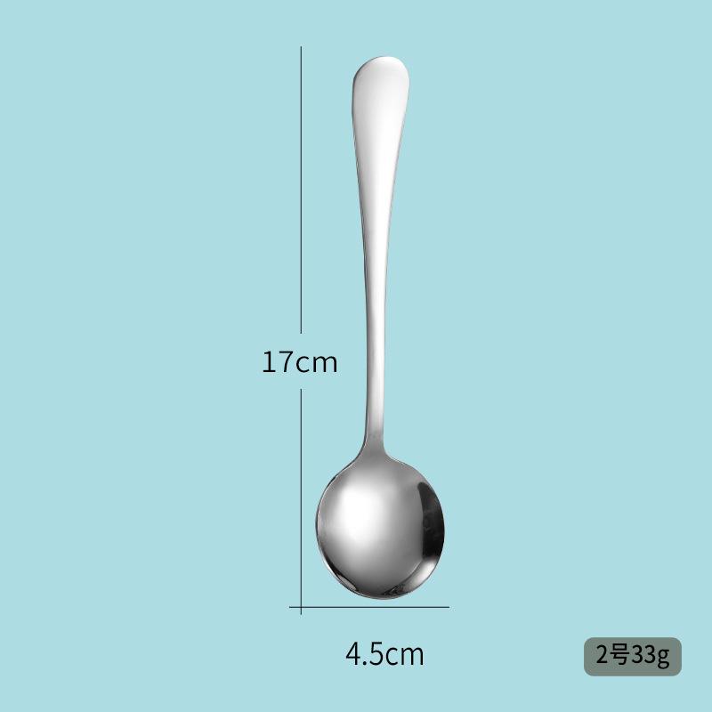 Stainless Steel Tableware Western Knife and Fork Spoon Eating Spoon Soup Spoon Coffee Stirring Spoon Dessert Spoon Steak Knife and Fork