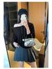 Petite Asymmetrical Off-Shoulder Batwing Sleeve Cropped Top for Women - Spring 2026 Arrival