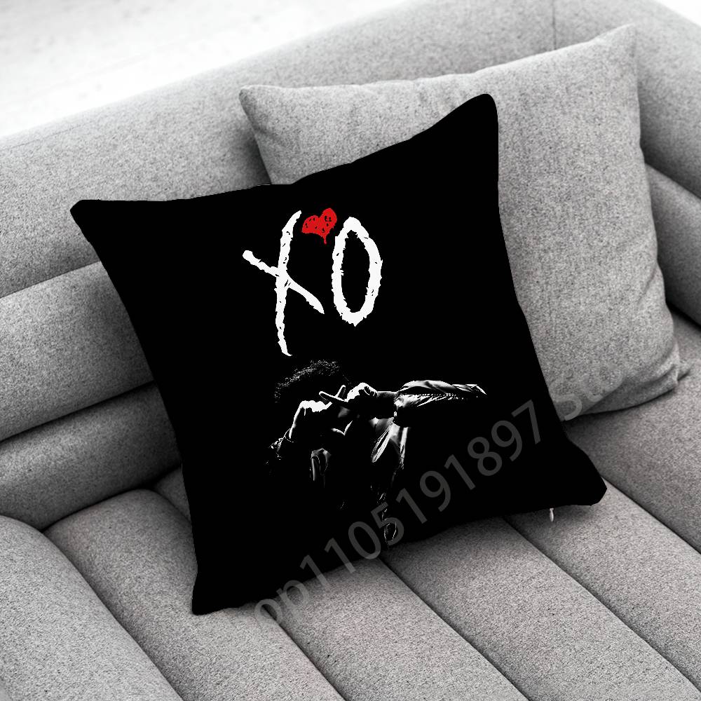 Cuscino Decorativo Quadrato The W-Weeknd After Hours Starboy Xo Per 30X30Cm 40X40Cm 45X45Cm 50X50Cm 55X55Cm