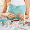 Food Grade Acrylic Lollipop Holders For Party Decorations Removable Base Stable Structure 15 Holes Complete Cake Lollipop Set