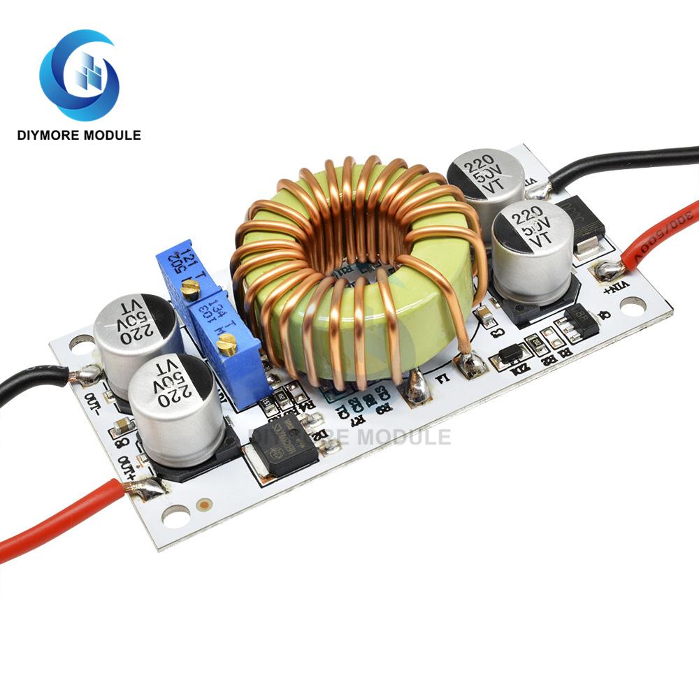 500W/250W 10A Step Up Power Supply DC 8.5V-48V to 10-50V Boost Converter Constant Voltage Current Drive Module Adjustable CC CV