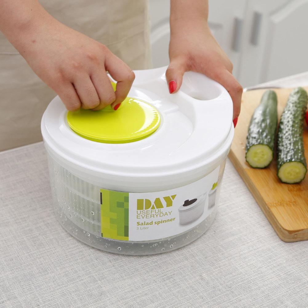 Large Salad Spinner with Bowl & Colander Pump Spinner BPA Free for Kitchen Tools for Washing Cleaning & Drying Greens Vegetables Australia