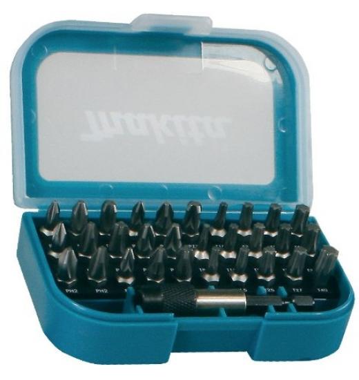 Buy Makita p733 74 31piece 1/4" bit set with quick change bit holder