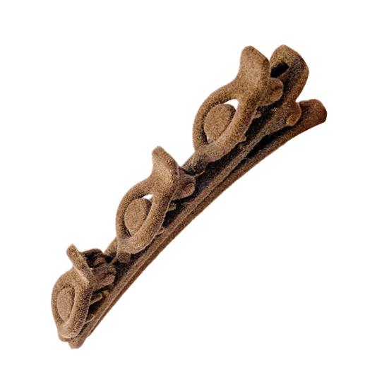 Women Hair Pin Sparkling Rhinestones Flower Decor Clear Dazzling Braided Hairpins Bang Hair Styling Tool Hair Accessories