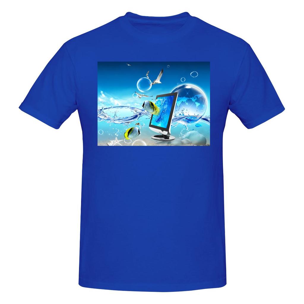 Funny Frutiger Aero Aesthetic Unisexs Printed Tshirt Unisex T Shirtblack