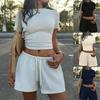Damen Freizeit Sommer Camisole Jumpsuit - Weiter Bein, Locker, Taillenbetonend Bodycon Stil