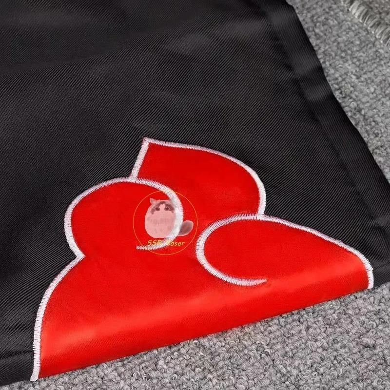 Bilibili Anime Akatsuki Deidara Cosplay Kostuum Uchiha Itachi Rode Wolk Mantel Gewaad Mantel Hoofdband Accessoires Halloween Kleding