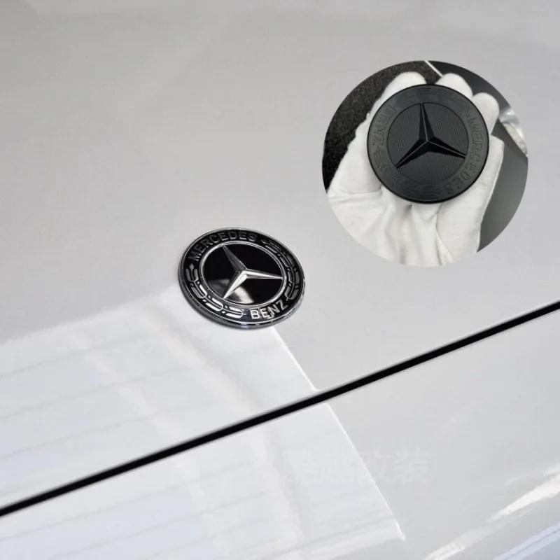 1ks 57mm Přední kapota auta Znak Odznak Kapota Příslušenství pro auta Pro Benz W204 W205 W212 W213 W221 W177 W246 GLA GLC CLA