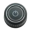 Auto Car Radio Knob Switch Button Black 6C0919603 Accessory Compatible for Fittings Spare Parts Professional Sturdy