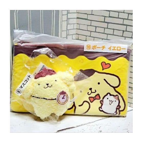 Pom Pom Purin Mascot Pouch Set Sanrio