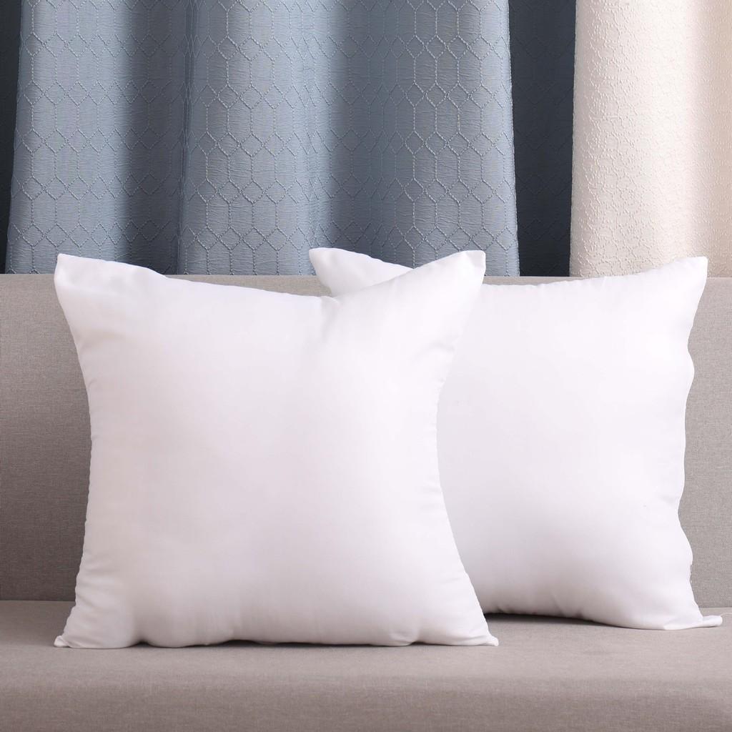 Hotel Style Square Pillow Insert With Thick Pp Cotton Filling For Bedroom Couch Lounge Decor