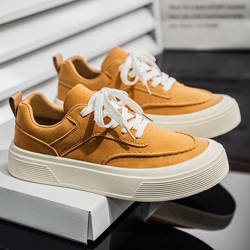 Casual Men's Thi Bot Anti-slip Wear-resistant Board oes Faionable Sports Sneakers Comfortable Breathable Me