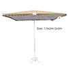 Base Fixator Patio Umbrella Heavy Duty Square Courtyard Umbrella Sunshade Umbrella  Garden