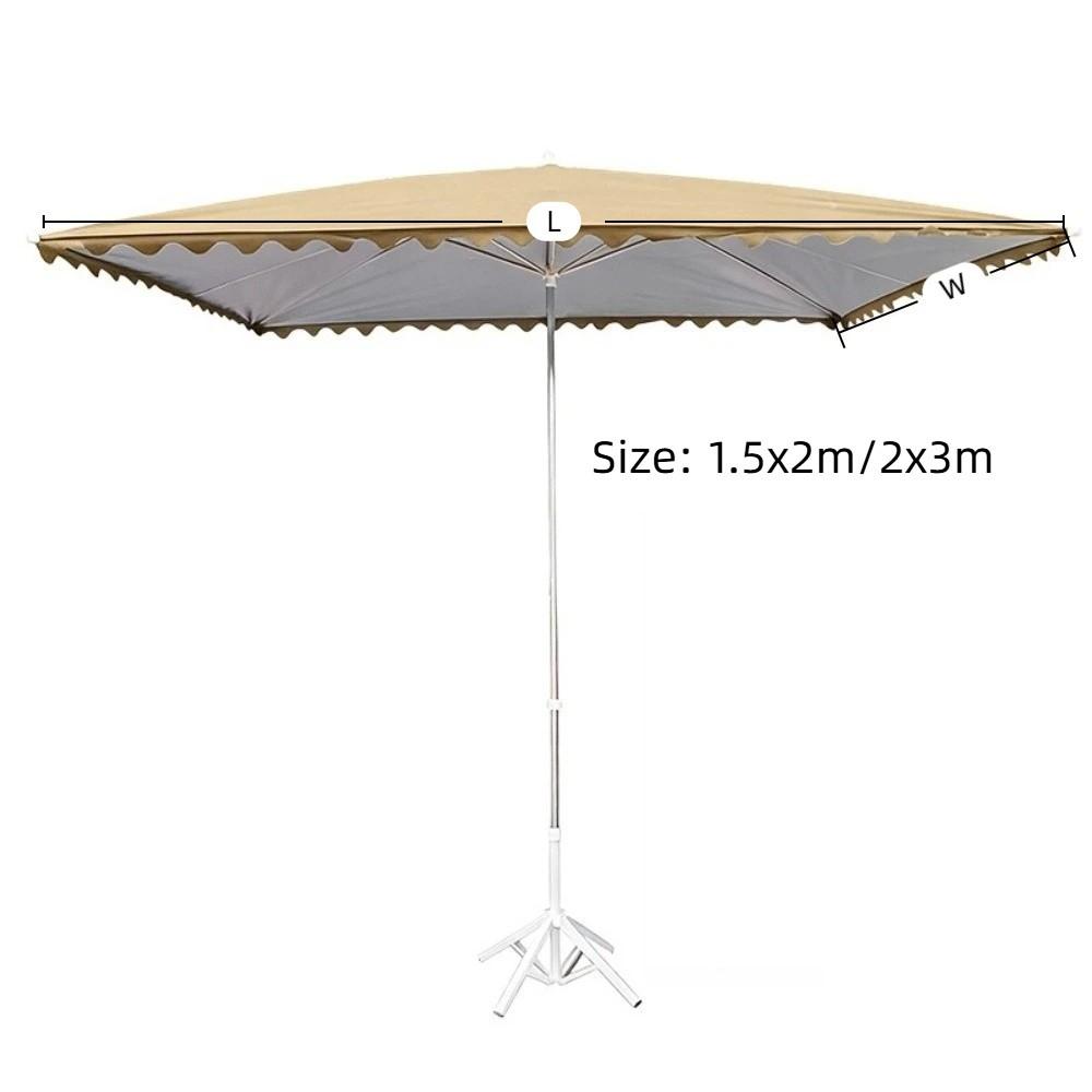 Base Fixator Patio Umbrella Heavy Duty Square Courtyard Umbrella Sunshade Umbrella  Garden