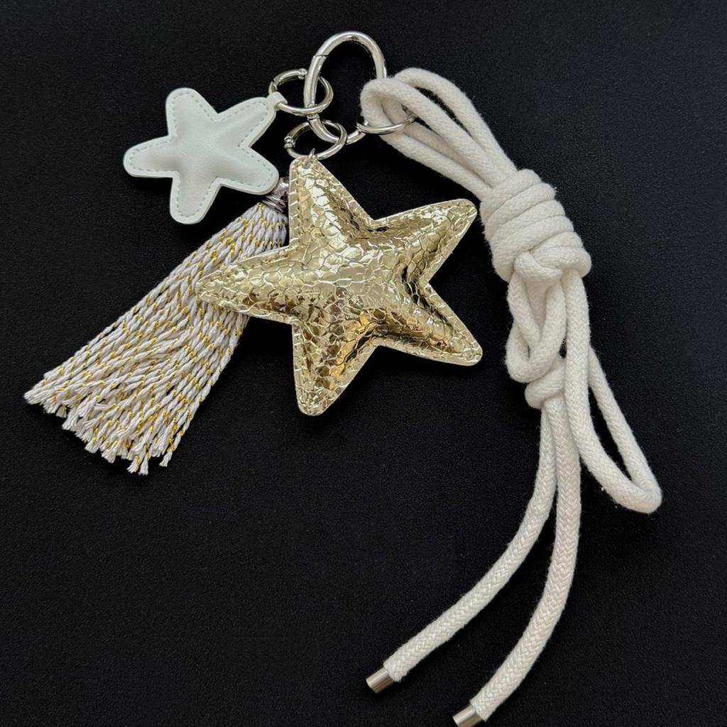 Braided Rope Bag Charm Keychain Fashion Decorative Bag Accessories for Handbag Backpack Decors Aesthetic Keychain Gifts