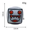 !!Juguetes de Peluche Cubo Geometry Dash Almohada Pequeña Muñeco de Peluche Relleno Colgante Cuadrado Juego Lindo Decoración para el Hogar Regalo de Cumpleaños para Niños