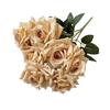 41Cm 7 Forks Silk Screen Rose Artificial Flower Wedding Living Room Decoration Road Guide Bouquet, Artificial Flower