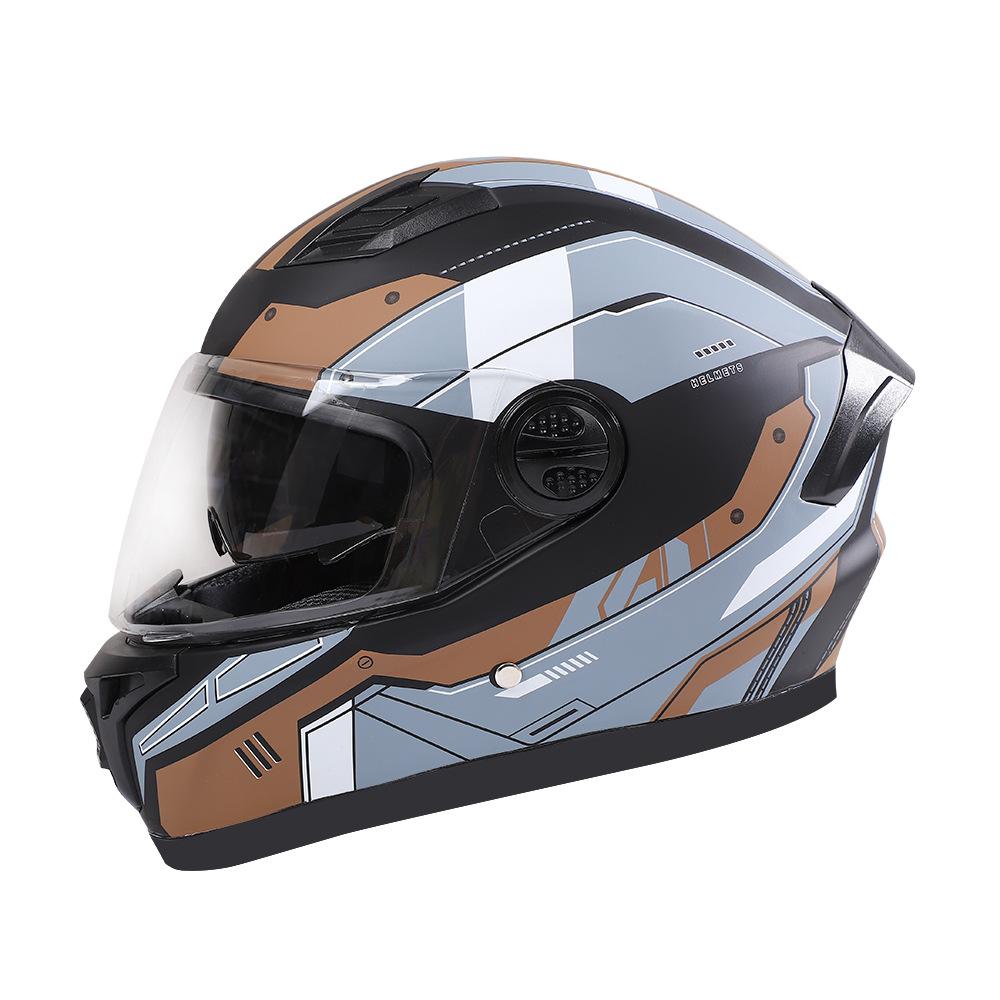 Specially designed for men, cool motorcycle helmets, personalized motorcycle helmets, all-season universal full-face helmets for women