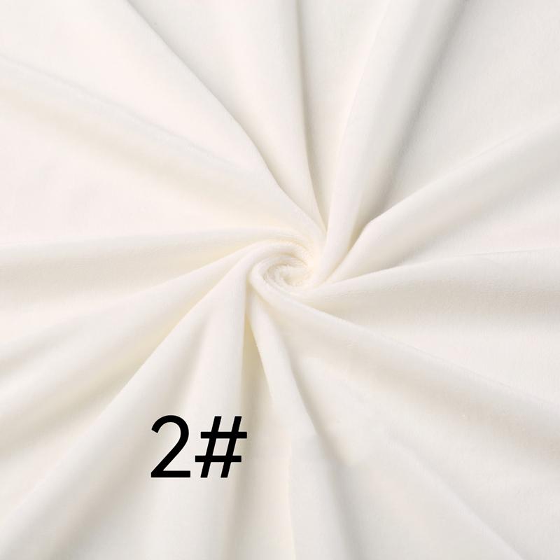 New 50x50cm Doll Skin Fabric Factory Special Skin Color Fabric Crystal Super Soft Short Plush Fabric 20 Color DIY Handmade Cloth