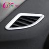 For BMW X1 F48 2016-2025 LHD Car AC Vent Cover 2Pcs Front Air Conditioning Outlet Decoration Sticker Interior Accessories