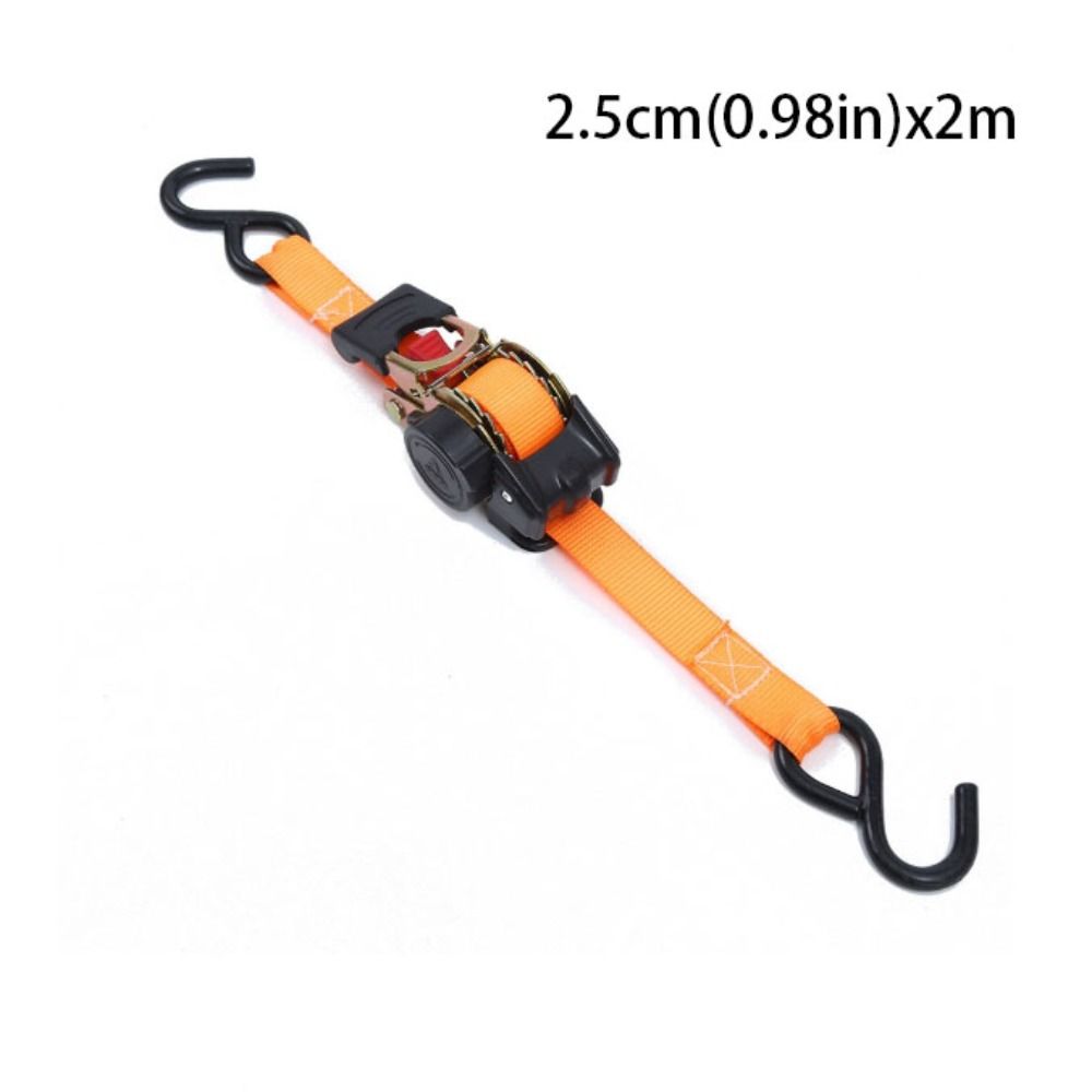 Strong Automatic Lashing Belt Thickening Auto Retract Ratchet Tie Down Straps  Luggage Securing