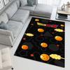 Cartoon dragon image Dragon Ball anime game rug, suitable for game rooms, bedrooms, living rooms, sofas, and other home décor;