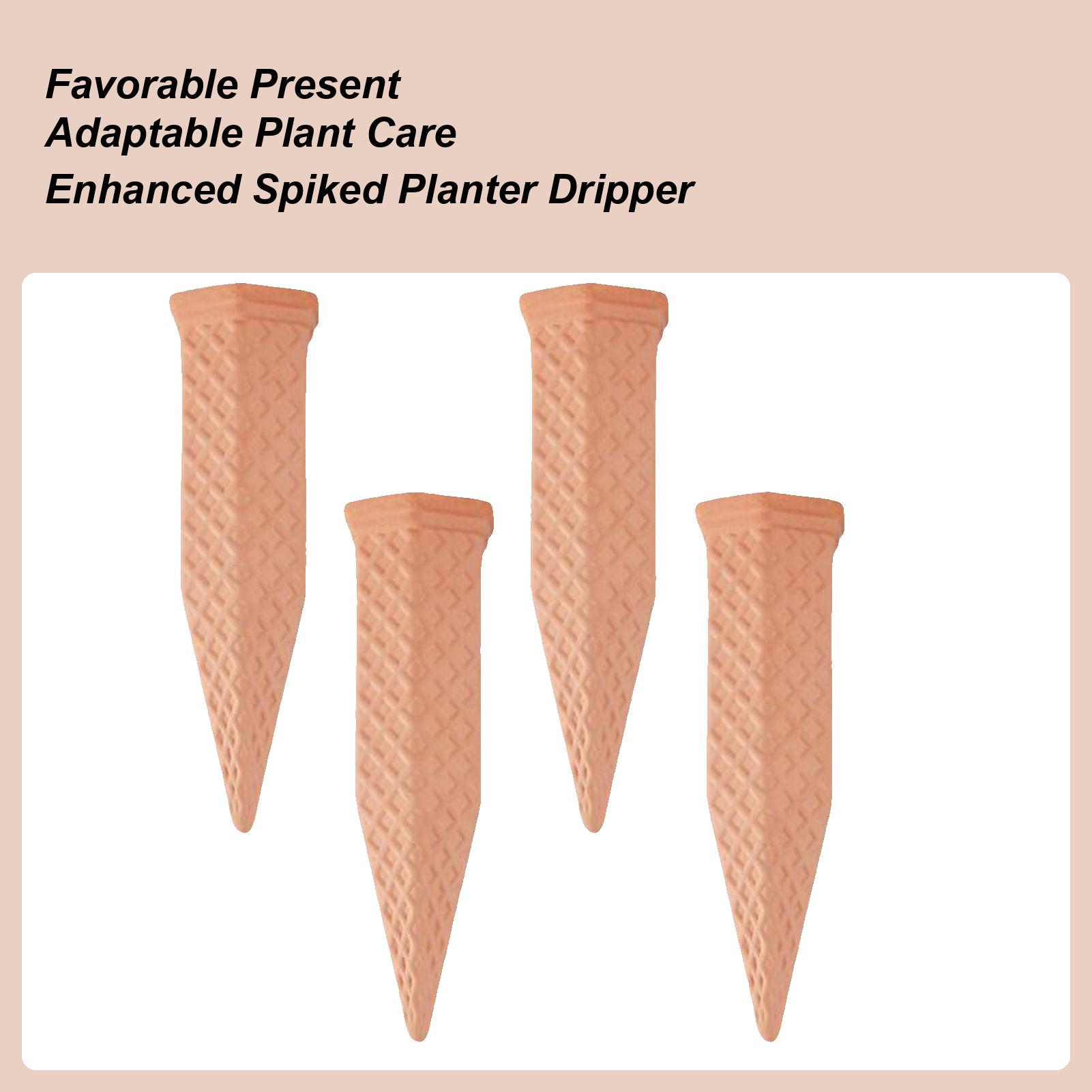 

Самополивающиеся шипы 4 штуки Устройство для полива растений Автоматический терракотовый горшок Капельное орошение Вставка для горшка для комнатных растений Теплица Цветок CHINA