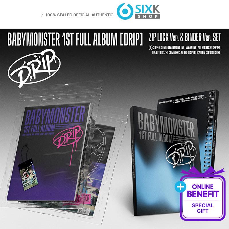 

[Предзаказ] BABYMONSTER 1-й полноценный альбом [DRIP] (+Онлайн-выгода)