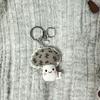 Lightweight Fabric Floral Mushroom Key Clip Keychain Pendant for Easy Carry Key Holder Bag Charm Decorative Item