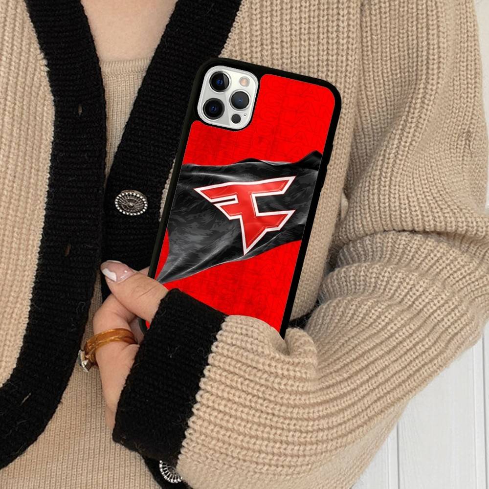 Game FaZe Clan PC+TPU Phone Case For IPhone 17 16 15 14 PRO MAX 11 12 13 PLUS MINI Cover