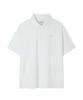 BROMPTON LONDON Sorona Cool Collar T-Shirt - White (P262Mpl141)