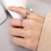Inspired Ins Chic S925 Open Ring For Women Adjustable Size Accessory Fashion