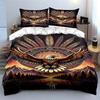 Eagle, feathers, mountains, sunrise. Bedding sets Duvet cover sets Duvet covers Pillowcases(1 * Duvet Cover 2 * Pillowcases, without duvet insert)