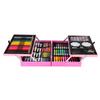 Drawing Art Box Washable Odorless Colorful Safe Pigment 2 Layer Aluminum Box Art Set