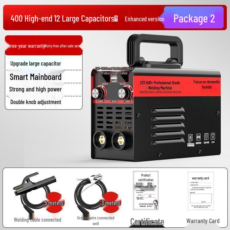 315 Electric Welder: Portable Dual Voltage (220V/380V) for Household & Construction, Intelligent & Durable