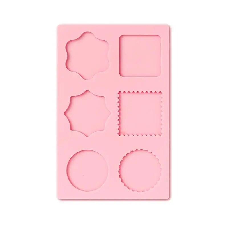 Wax Seal Stamp Silicone Mould Pad Multiple Sizes Sealing Wax Mold Mat Sealing Fix Shapes Envelope Invitation DIY Shape Tool