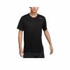 Logo Men's Black Short-Sleeve Quick-Dry T-Shirt