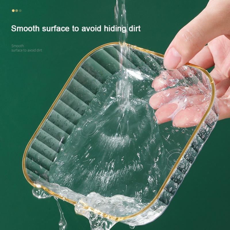 1/4pcs Plastic Dish Plate for Food Small Square Serving Tray for Appetizer Cookie Fruit Multi-purpose Cat Bowl Easy to Clean