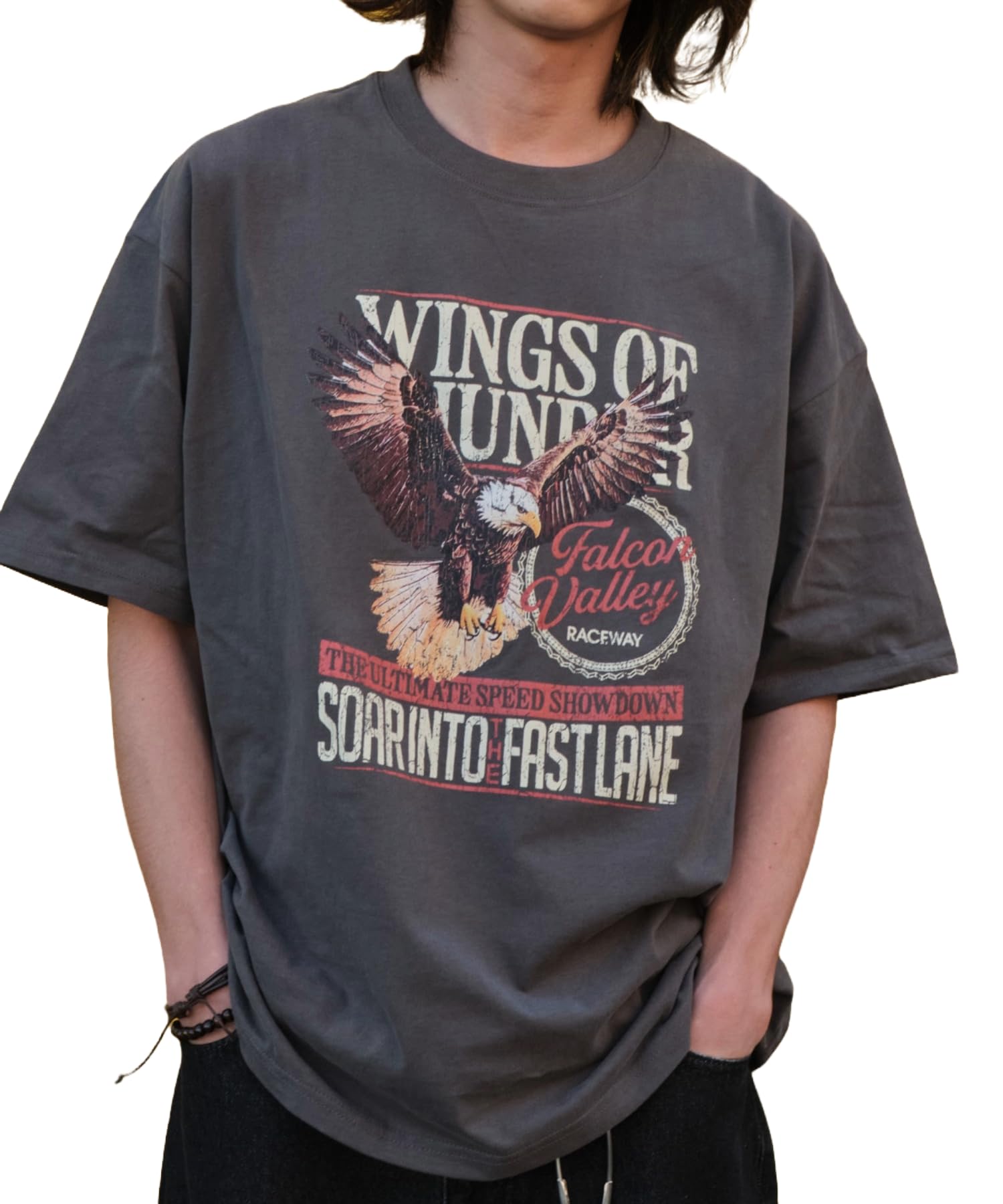 

WEGO Unisex Short Sleeve Graphic Big Summer Oversized Vintage Street Spring Size Pattern 1 T-Shirt, Silhouette, Clothes, T-Shirt, Vintage, Pigment,