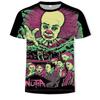 Summer Round Neck 3D Joker Resurrection Night Print Top Fashionable Casual Short Sleeved Men's T-shirts