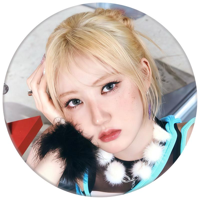 BABYMONSTER DRIP Зеркальный Брелок-Подвеска Аксессуар для Сумки Badge
