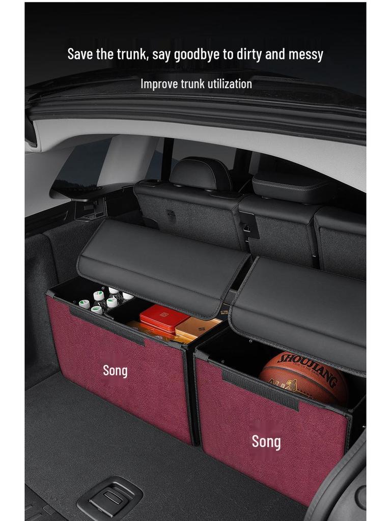 Foldable Trunk Storage Organizer for BYD Song PLUS