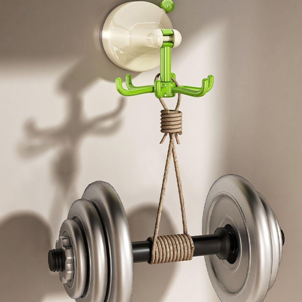 360° Rotating Rotating Hook Space Saving Wall Mounted Storage Hook  Cookware Storage