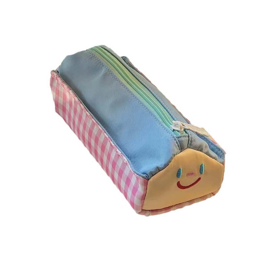 Aesthetic Lovely House Stationery Bag Large Capacity Pencil Pouch Korean Style Pencil Case  Student