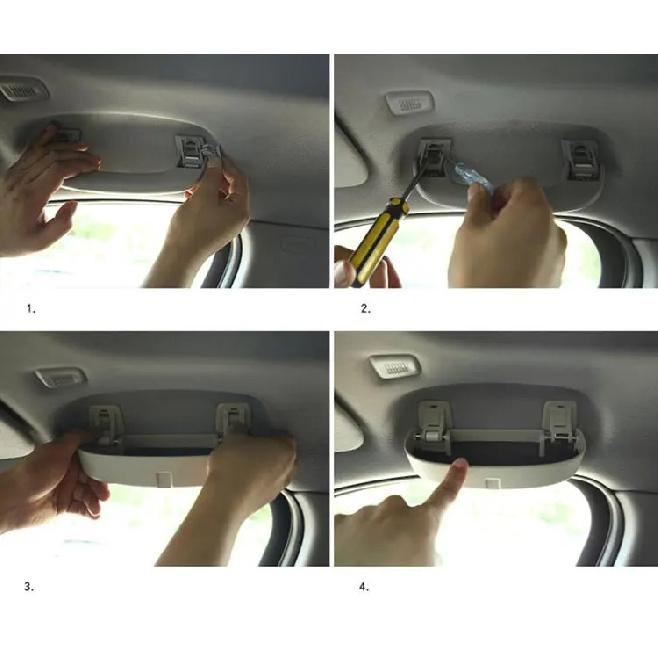 Car Sunglasses Case Holder Glasses Box Storage for BMW X1 X3 F25 X5 F15 F85 F20 F21 F30 F35 F80 F32 F33 F82 F83 F10 F18 F11